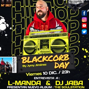 BLACKCORB DAY Nº357 Entrevista a L-MANDA & DJ JABA