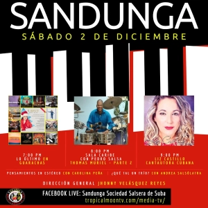 Sábado 02 de Diciembre, 2023 (Lo último en Guarachas; Thomas Muriel II Parte; Liz Castillo y su Confluencia