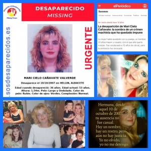 La misteriosa desaparición de Mari Cielo Cañavate.
