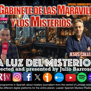 LIVE EL GABINETE DE LAS MARAVILLAS Y LOS MISTERIOS CON JESÚS CALLEJOS