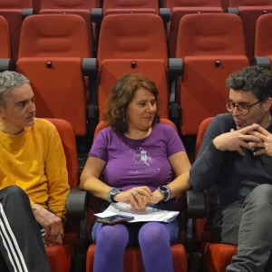 Entrevistem Albert Triola i David Pintó, intèrpret i director de 'El lladre de llibretes', Sala Versus Glòries