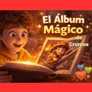 El Mágico Álbum de Cromos ✨  Cuento Infantil para Dormir en Minutos   + Juego Adivina la Palabra