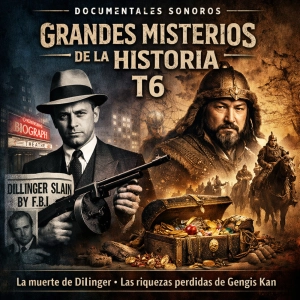 Grandes misterios de la Historia T6: La muerte de Dillinger · Las riquezas perdidas de Gengis Kan