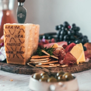 Calabacines al horno con queso Grana Padano Reserva