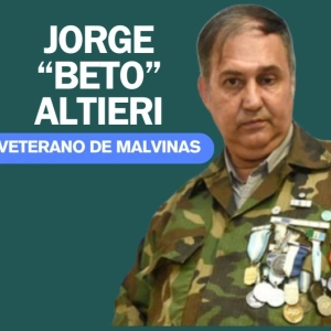 "Las guerras no deberían existir" hablamos Jorge "Beto" Altieri, veterano de Malvinas