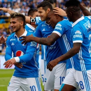 Narración de los goles de Ayron del Valle y Macalister Silva al Huila