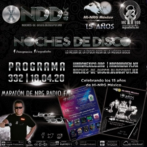 Noches de Disco | Programa 332 | Maratón NRG Radio FM