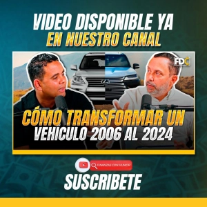 Transformando una Lexus 570 del 2013 al 2023 #NoxRD