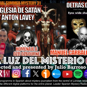 LA IGLESA DE SATÁN Y ANTON LAVEY CON MANUEL CARBALLAL/DETRÁS DE EYES WIDE SHUT Y HOMENAJE A OZZI OZBOURNE