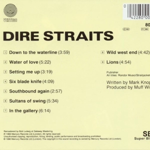 DIRE STRAITS - Down to the Waterline