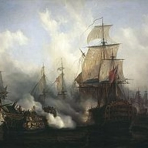 La batalla de Trafalgar