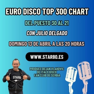 Euro Disco Top 300 Chart (30 - 21)