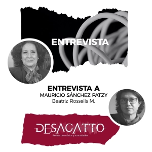 Entrevista - Entrevista a Mauricio Sánchez Patzy