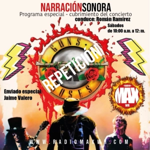 Cubrimiento Concieto Guns -n- Roses