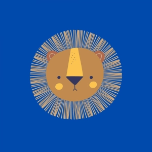 El león valiente