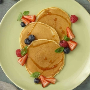 Crepes dulces de queso Grana Padano