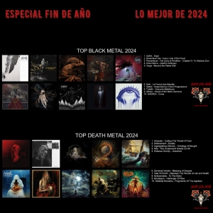 Black Scal Metal Especial Fin De Año Top Black y Death 2024