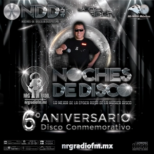 CD Conmemorativo 6° Aniversario de Noches de Disco de NRG Radio FM
