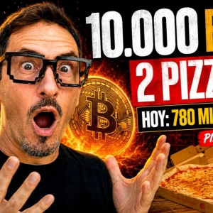 Pagó 10.000 BITCOIN por 2 PIZZAS: hoy valdrían 780 millones de dólares