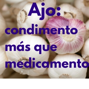 EP-10. Ajo: condimento más que medicamento-