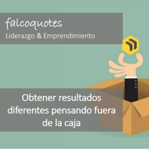 Obtener resultados pensando fuera de la caja