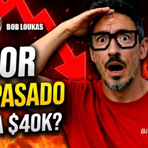 Bob Loukas: Esto indica que lo PEOR para BITCOIN aún no ha pasado