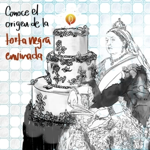 Torta negra PARA LA REINA