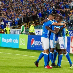 Narración del gol de Elicer Quiñones contra el DIM
