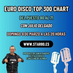 Euro Disco Top 300 Chart (80 - 71)