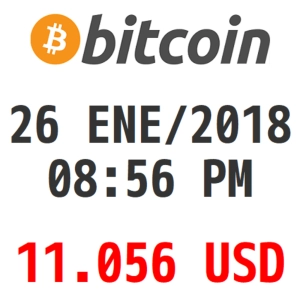Bitcoin y Criptomonedas 26 ENE/2018 08:56 PM