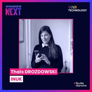 [VIVATECH] Thaïs Drozdowski, co-fondatrice et CEO d'Inuk - “Il faut décarbonner devant sa porte”