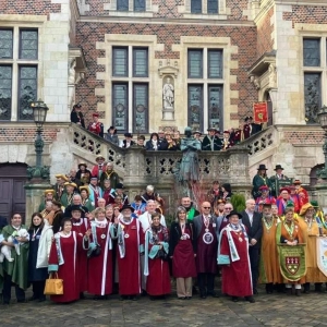 La réunion de la Confrérie oenograstronomique des Vins AOC Orléans-Cléry