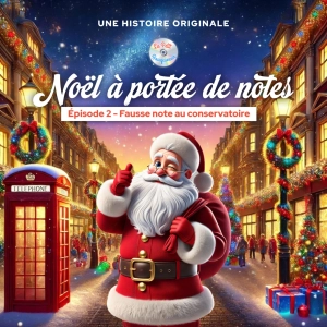 Noël à portée de notes - Épisode 2/4 - Fausse note au conservatoire (Histoire pour enfant)