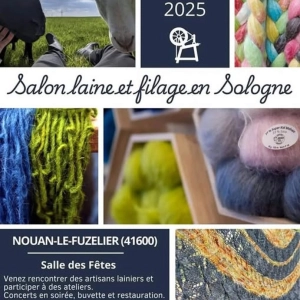 Salon Laine et Filage en Sologne à Nouan-le-Fuzelier