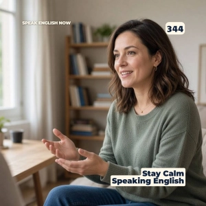 #344 How to Stay Calm and Aware While Speaking English