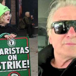 Alec Baldwin backs union drive at Starbucks