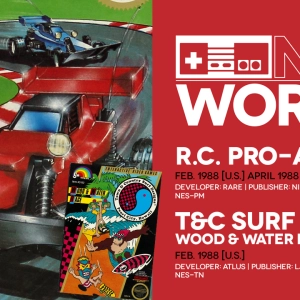 NES Works #075: R.C. Pro-Am & T.C. Surf Designs: Wood & Water Rage
