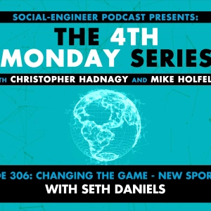 Ep. 306 - The 4th Monday Series - Changing The Game - New Sport Tech with Seth Daniels