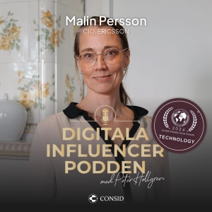 332. Globalt tempo och genuint ledarskap | Malin Persson, CIO på Ericsson | Ledarskapsresa