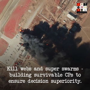 133 - Kill webs and super swarms - building survivable CPs for decision superiority