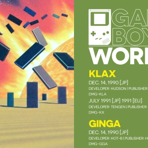 Game Boy Works #125: Klax, Klax, & Ginga