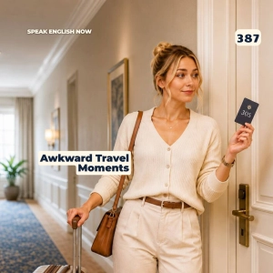 #387 Awkward Travel Moments What Do You Say in English Mini Story