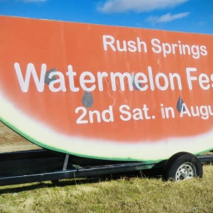 Do you know the tiny town in Oklahoma that transforms into a Watermelon Wonderland every year?