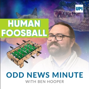Odds and Ends: Human foosball, parakeet vandal