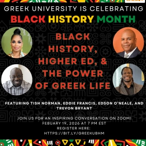 Black History Month Celebration with Greek University