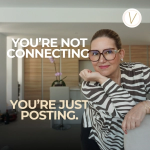 You're Not Connecting. You're Just Posting.