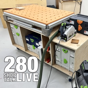 STL280: Bench top jointers and ditching the table saw