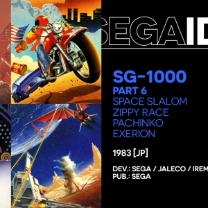 Segaiden #009: Space Slalom / Zippy Race / Pachinko / Exerion