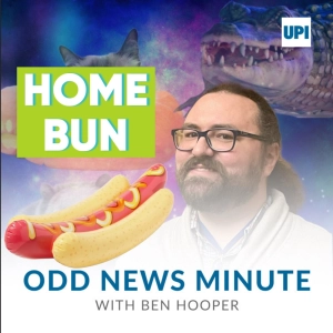 Inflatable hot dog challenge, 'really strong' goat