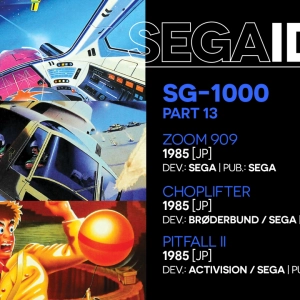 Segaiden #018: Zoom 909 / Choplifter / Pitfall